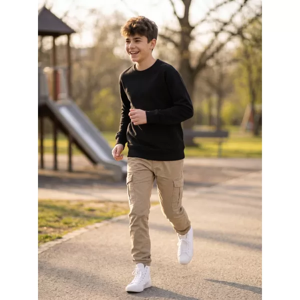  Dječji sweatshirt MALFINI CREW 427 CRNA 