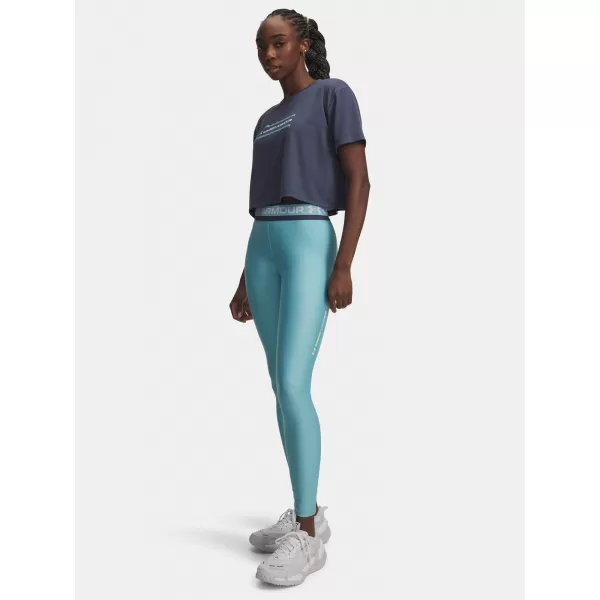  Ženske tajice UNDER ARMOUR TECH BRANDED LEGGING 6009972-425 PLAVA 