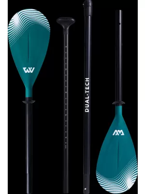 Veslo AQUA MARINA Dual-Tech 2v1 combo 2024 ZELENA