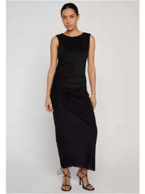 Haljina URBAN CLASSICS TB8183 CRNA