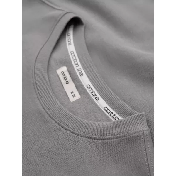  Muški sweatshirt OMBRE OM-SSBN-0271 SIVA 