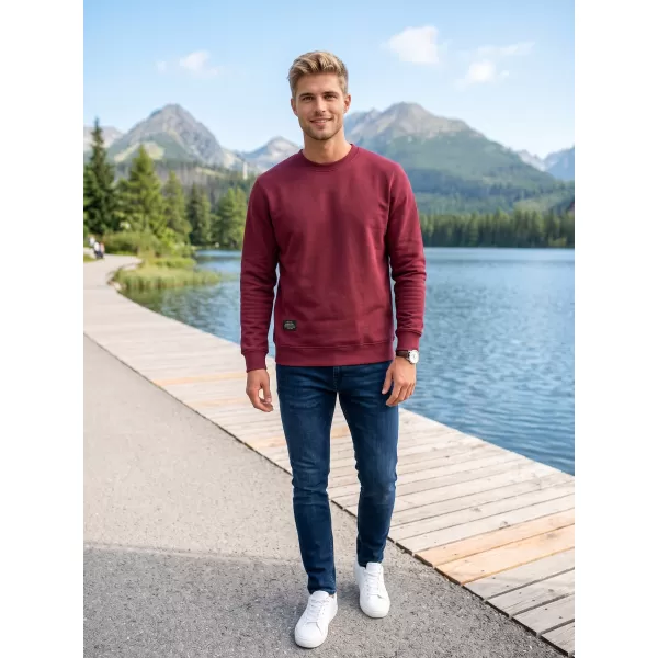 Muški sweatshirt ALTISPORT NP/ALMST43001 TAMNOCRVENA 