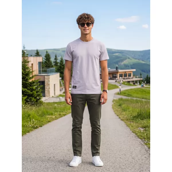  Muška majica kratkih rukava ALTISPORT NP/ALMST20001 NJEŽNO SIVA 