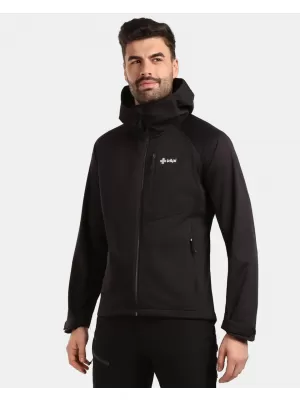Muška softshell jakna KILPI BELTRA-M 1M0111KI CRNA