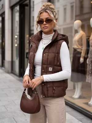 Ženski prsluk DSTREET TY5975 SMEĐA