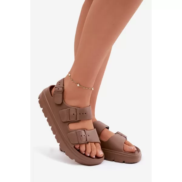  Ženske sandale BIG STAR SHOES TT274A035 SMEĐA/BEŽ 