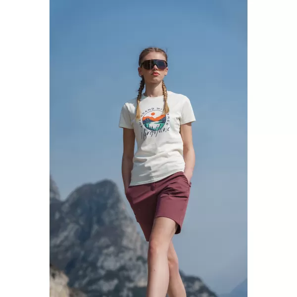  Ženska majica kratkih rukava NORDBLANC STARLIGHT NBSLT8176 BIJELA 