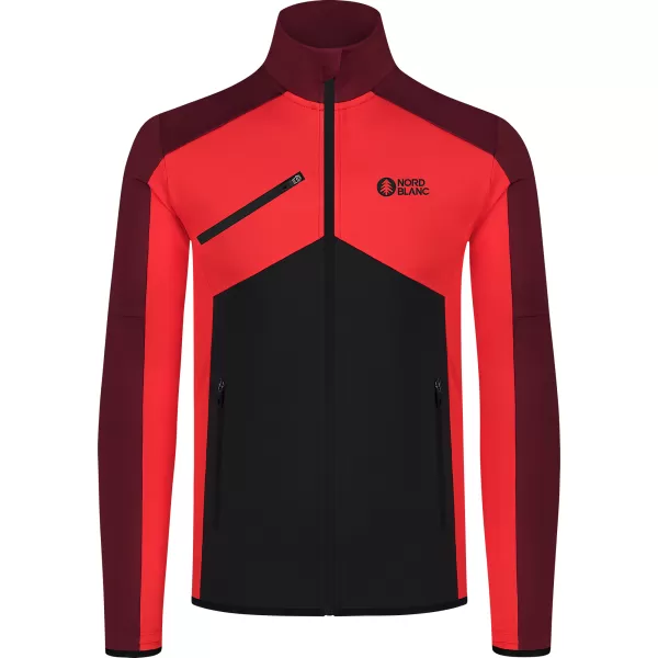  Muški powerfleece duks NORDBLANC CUSP NBSFM8334 CRVENA 