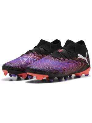 Kopačke PUMA FUTURE 8 PRO FG/AG 108139-01 CRNO/BIJELO/SJAJNO CRVENO