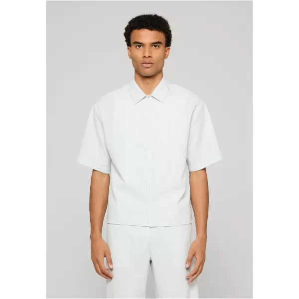  Muška košulja URBAN CLASSICS TB8417-22394 SMRZAVANJE PLAVO/BIJELO 