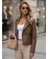 Ženska jakna DSTREET TY5711 SMEĐA