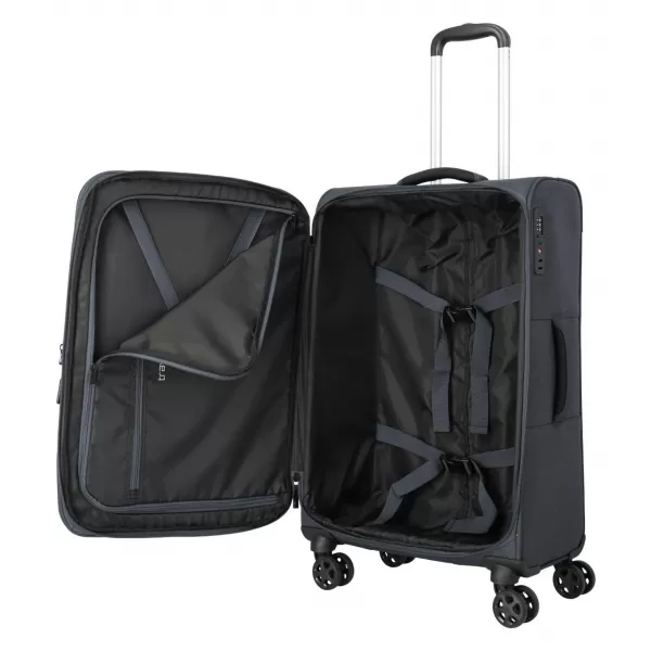  Kofer TRAVELITE Kick Off 4w M exp ANTRACIT 