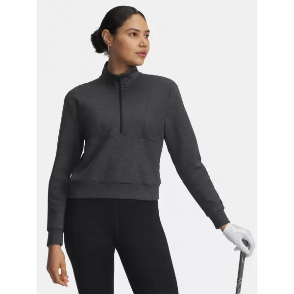  Ženski sweatshirt UNDER ARMOUR DRIVE MIDLAYER PULLOVER 6005752-004 CRNA 