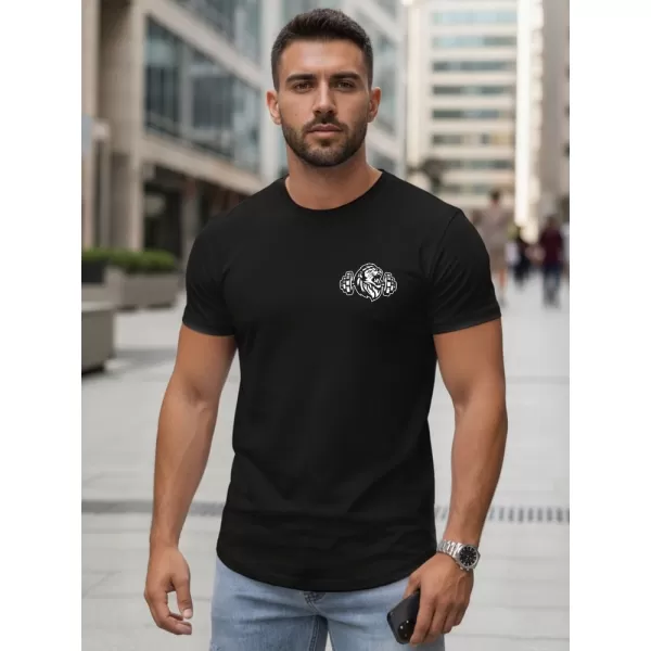  Muška majica kratkih rukava DSTREET NX5084R CRNA 