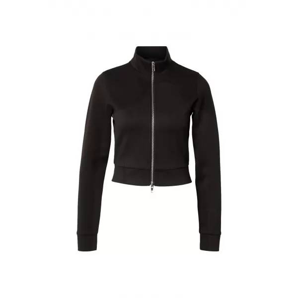  Ženska trenirka jakna URBAN CLASSICS TB8135-00007 CRNA 