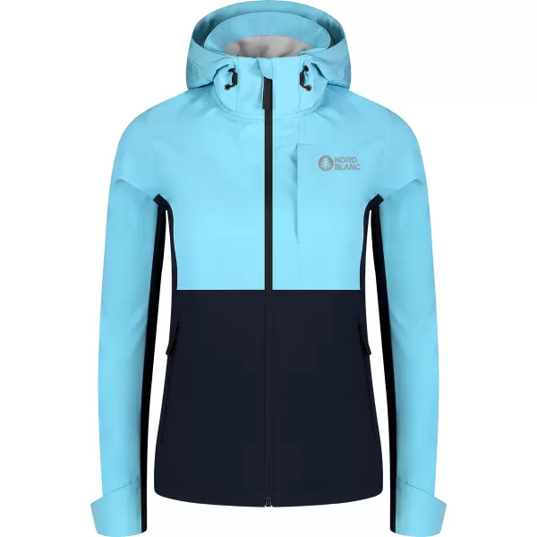  Ženska softshell jakna NORDBLANC BLINK NBSSL8320 SVIJETLOPLAVA 