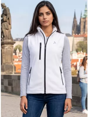 Ženski prsluk od flisa ALTISPORT ALW002525 BIJELA