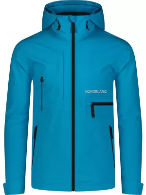 Muška vodootporna jakna NORDBLANC RIGID NBSJM8313 SVIJETLOPLAVA