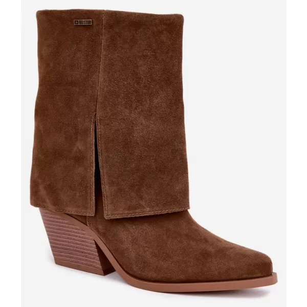  Ženske cipele BIG STAR SHOES UU274114 SMEĐE/BEŽ SJENE 