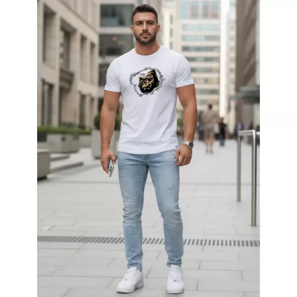  Muška majica kratkih rukava DSTREET NX5085R-WH BIJELA 