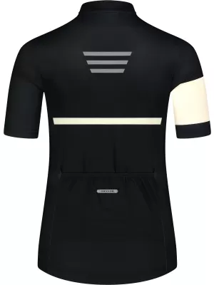 Ženski biciklistički dres NORDBLANC ENTHUSIAST NBSLF8084 CRNA