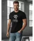 Muška majica kratkih rukava DSTREET NX056R CRNA