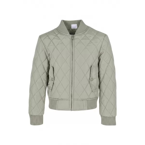  Prošivena jakna za djevojčice URBAN CLASSICS UCK806-03259 MEKANA ŽALFIJA 