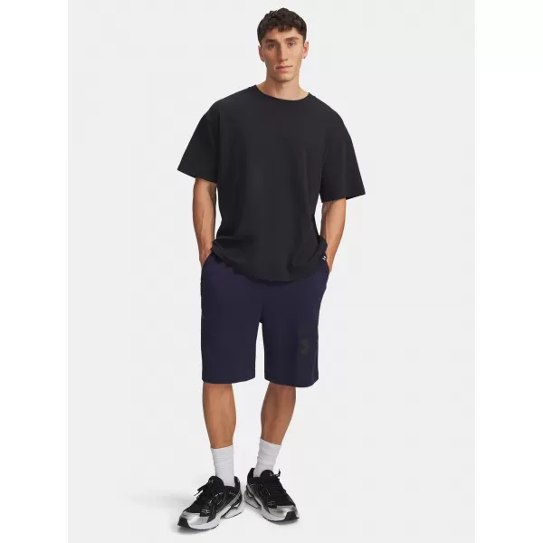  Muške kratke hlače UNDER ARMOUR UA RIVAL LW GRAPHIC SHORTS 6014689-410 PLAVA 