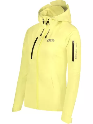 Ženska vodootporna jakna NORDBLANC HEYDAY NBSJL8316 JANTAR