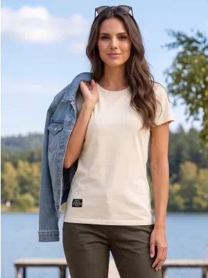 Ženska majica kratkih rukava ALTISPORT NP/ALWST26001 PRIRODNI