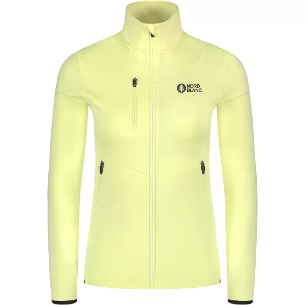 Ženska powerfleece majica NORDBLANC CRISP NBSFL8338 JANTAR 