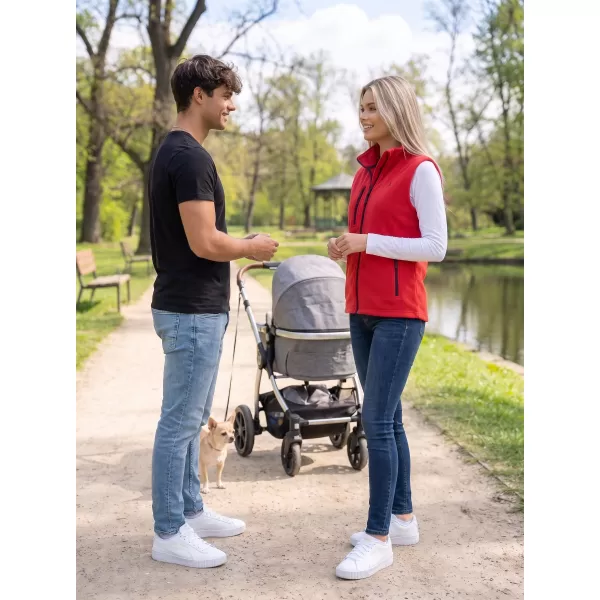 Ženski prsluk od flisa ALTISPORT ALW002525 CRVENA 
