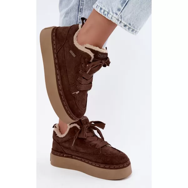  Ženske cipele BIG STAR SHOES UU274188 SMEĐE/BEŽ SJENE 