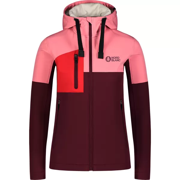  Ženski sweatshirt NORDBLANC HIDA NBSSL8342 RUŽIČASTA 