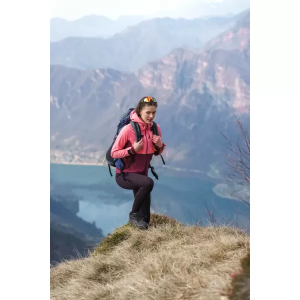  Ženska softshell jakna NORDBLANC BLINK NBSSL8320 RUŽIČASTA 