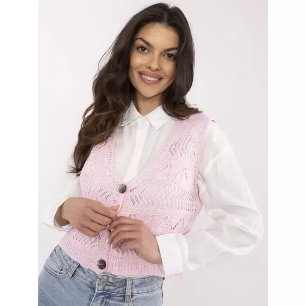 Ženski pulover SUBLEVEL D93076J90849A JARKO RUŽIČASTA 