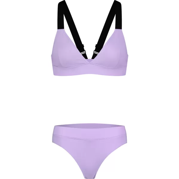  Ženski donji dio bikinija NORDBLANC ETHEREAL NBSSS8241 LJUBIČASTA 