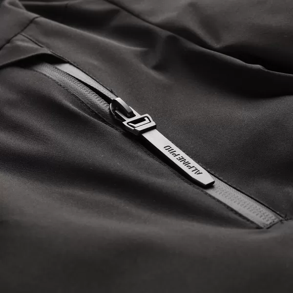  Ženski zimski kaput ALPINE PRO WUSSA 2 CRNA 