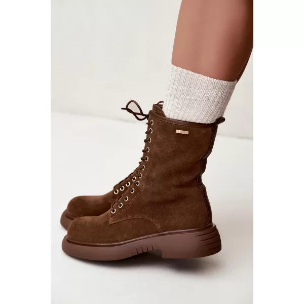  Ženske cipele BIG STAR SHOES UU274611 SMEĐA/BEŽ 