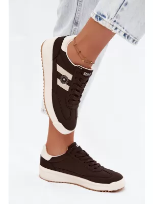 Ženske tenisice BIG STAR SHOES UU274024 SMEĐA/BEŽ