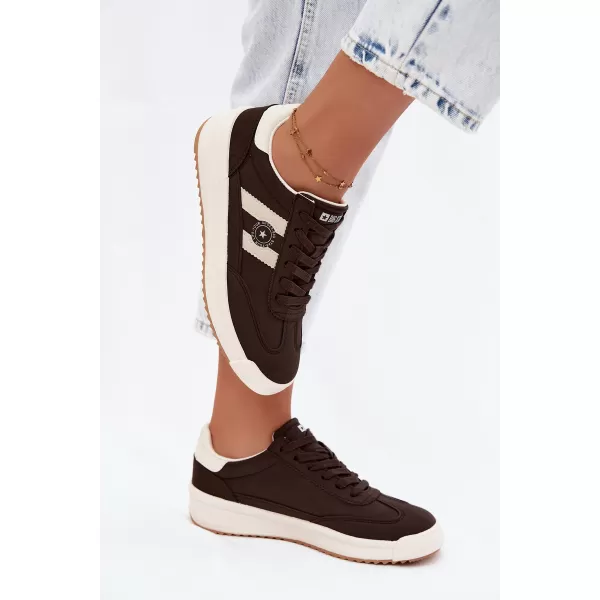  Ženske tenisice BIG STAR SHOES UU274024 SMEĐA/BEŽ 