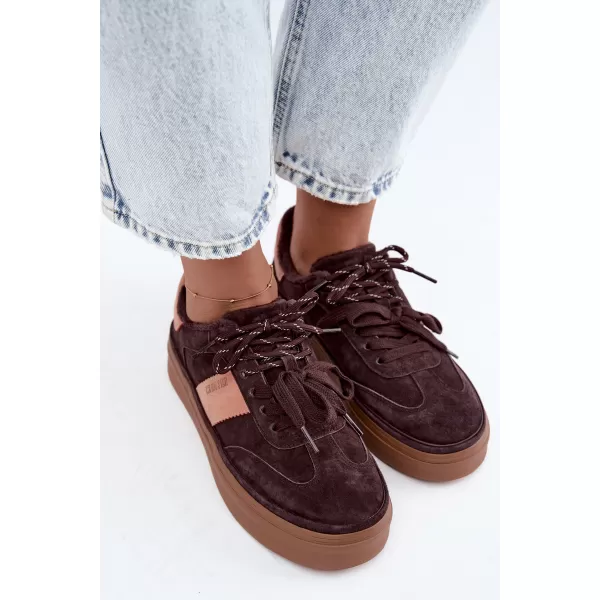  Ženske tenisice BIG STAR SHOES UU274770 SMEĐE/BEŽ SJENE 
