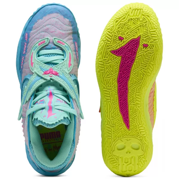  Tenisice za košarku PUMA MB.05 RICK & MORTY 312130-01 RICKIE NARANČASTA 