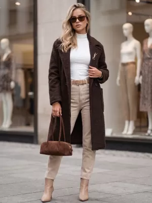 Ženski kaput DSTREET NY0783 SMEĐA