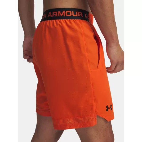  Muške kratke hlače UNDER ARMOUR VANISH WOVEN 6IN SHORTS 1373718-844 NARANČASTA 