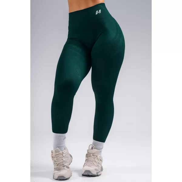  Dodatne push-up tajice visokog struka NEBBIA PRIMAL 850 TAMNO ZELENA 