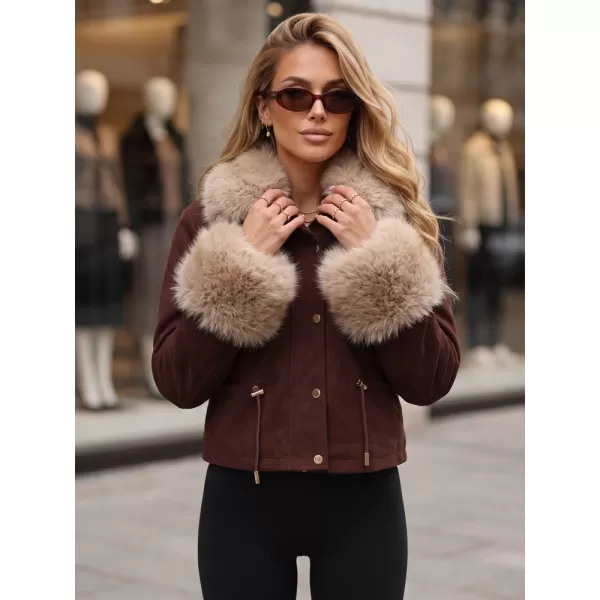  Ženska jakna DSTREET TY5706 TAMNOCRVENA 