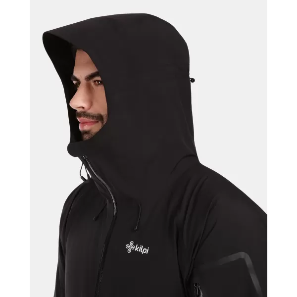  Muška hardshell jakna KILPI MAMBA-M 1M0101KI CRNA 