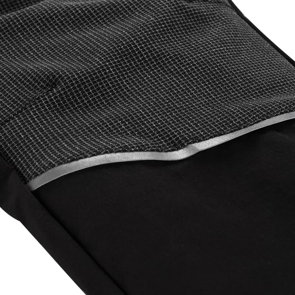  Dječje tople softshell hlače ALPINE PRO HERGO CRNA 
