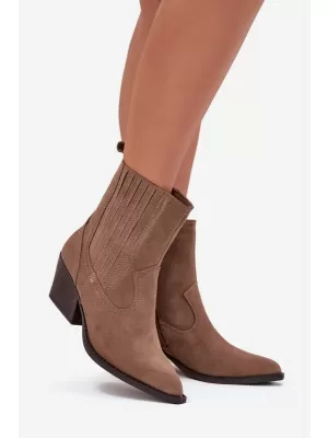 Ženske gležnjače BOTO NC1339K/6350 KAKI